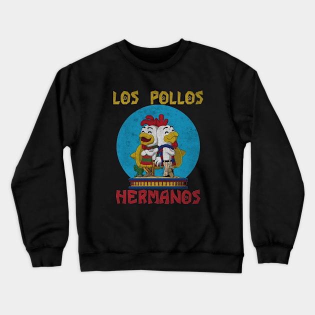 Los Pollos Hermanos - Vintage Crewneck Sweatshirt by Warranty